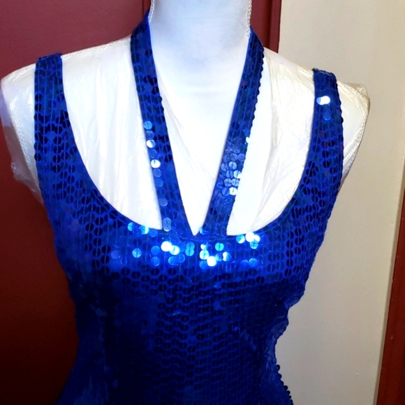 Peak Evenings Prom/Evening Sequin Dress SZ 4 - Picture 2 of 11